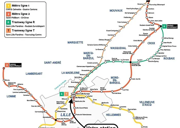 Centre - Functional Appartement Rijsel